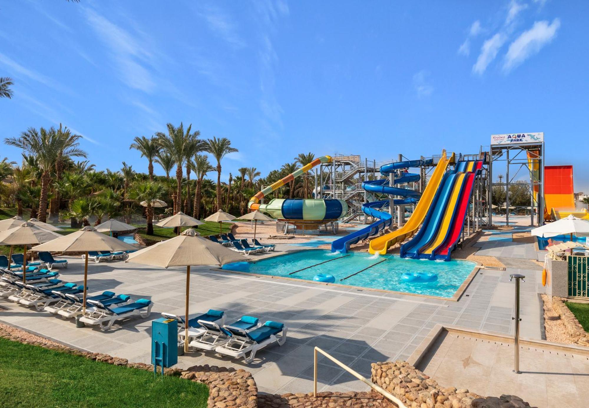 Xperience Kiroseiz Aquapark Premier-Naama Bay Hotel Sharm el-Sheikh Eksteriør billede Aqua Park at Hilton Sharm El Sheikh Resort